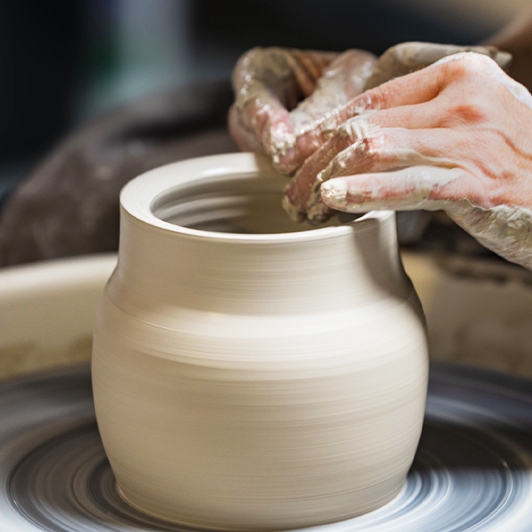 Visit to Bat Trang pottery village, Chuông conical hats, Quang Phu Cau