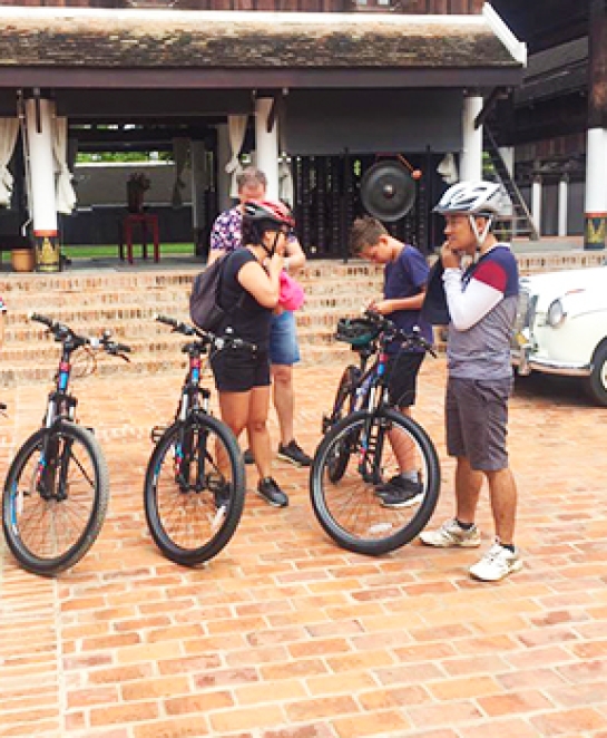 Cycling Tour in Luang Prabang by Mrs.Cécile