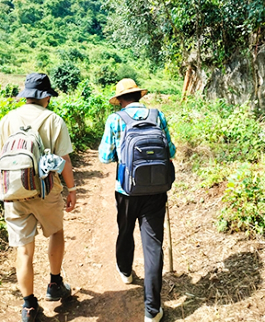 Trekking in Myanmar