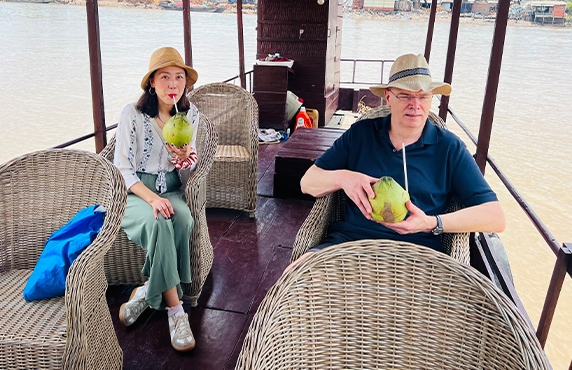 Mekong Cruise Experience In Cai Be And Can Tho Of Mrs Eva And Husband Mekong Cruise Experience In Cai Be And Can Tho Of Mrs Eva And Husband