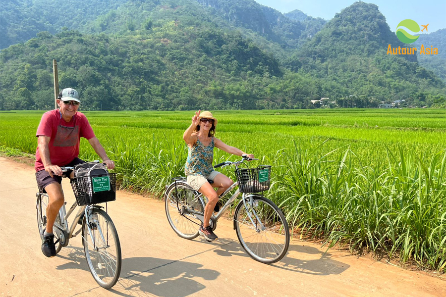 Pedal through the countryside