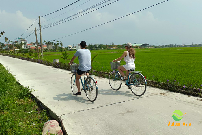 Cycling back to Hotel
