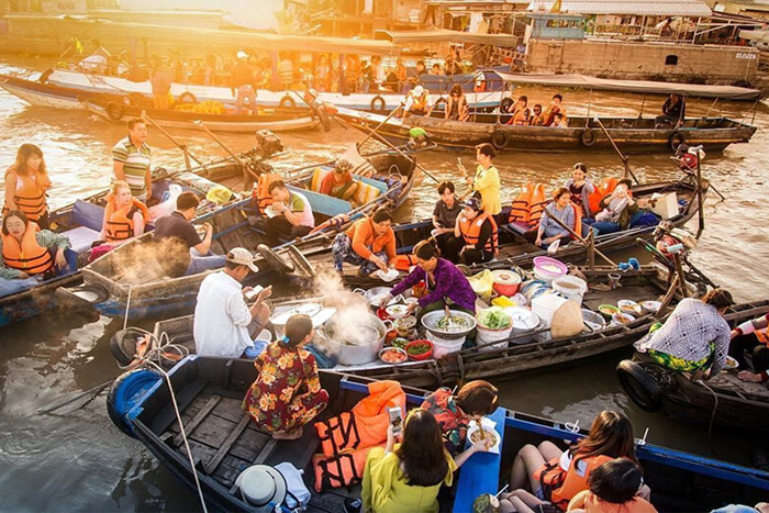 Cai Rang Floating Market