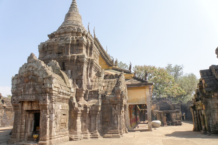 A 21-Day Cambodia Itinerary, a stop at Wat Nokor Temple 