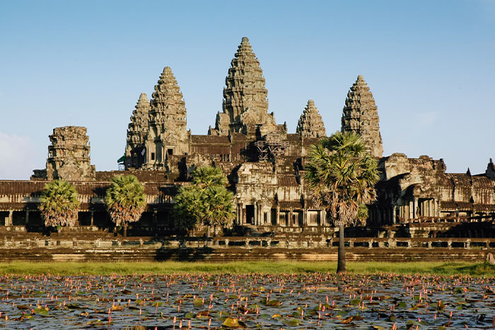 Visit Angkor Wat's complex in Cambodia
