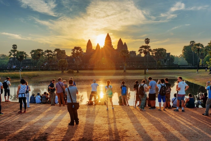 Angkor Wat at sunrise