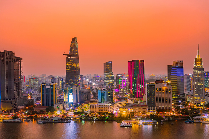 The beauty of Ho Chi Minh city