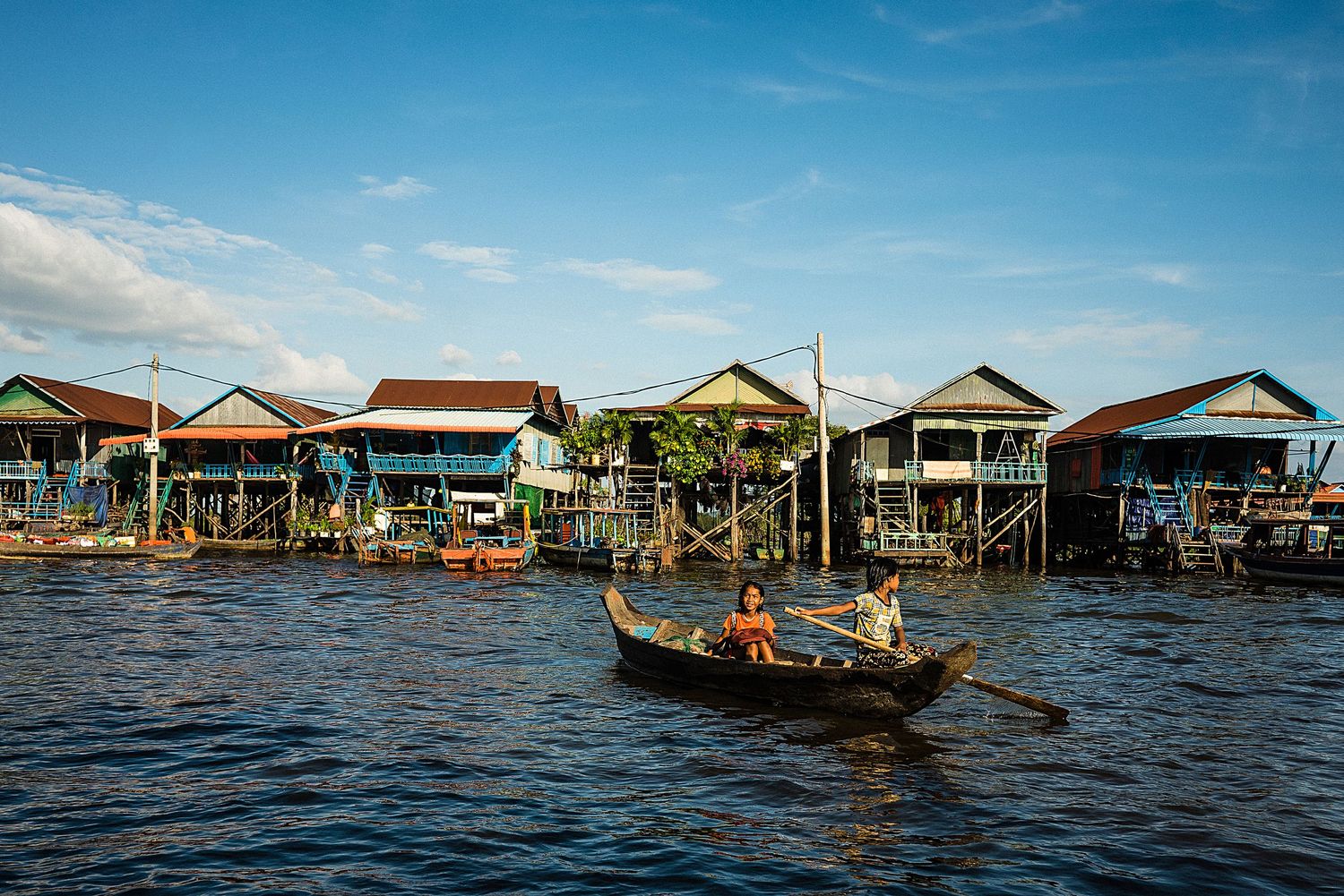 Exploring the floating village of Kompong Phluk