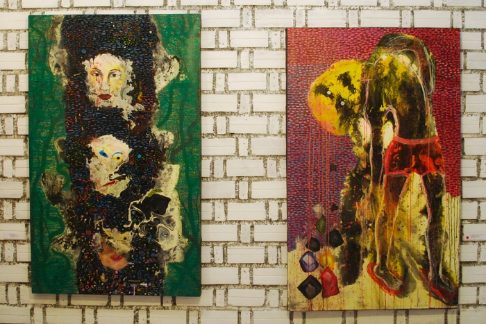 What to do in Battambang? Works exhibited in the Romcheik 5 gallery