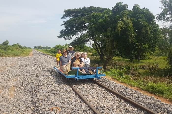 What to do in itinerary in Battambang 3 days? Try the bamboo train