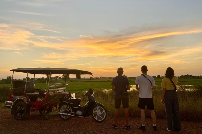 Exploring Rural Charm: A Glimpse into Local Life in Battambang by Tuk-Tuk