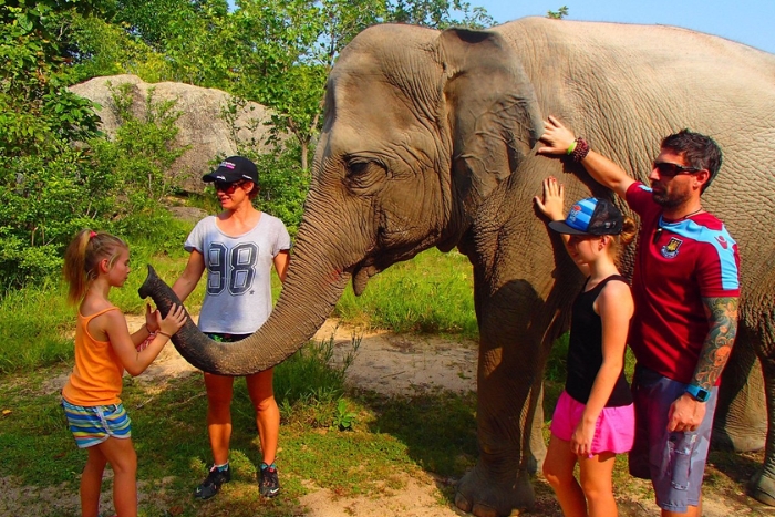 The Phnom Tamao Wildlife Rescue Center is for visiting Cambodia with children