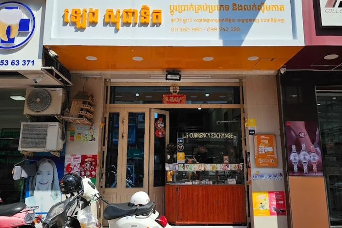 Where to exchange money in Cambodia? L.S Travel Agency Money Exchange is an option