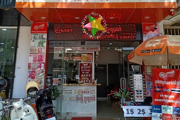Where to exchange money in Cambodia? 63Easy Currency Exchange and Transfer is a fine option