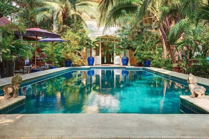 Girls often like to stay in nice hotels