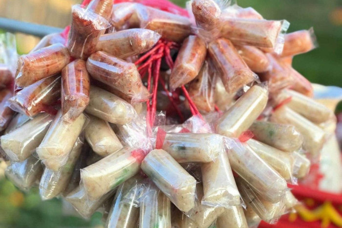 Nem - Fermented fish wrapped in Kratie