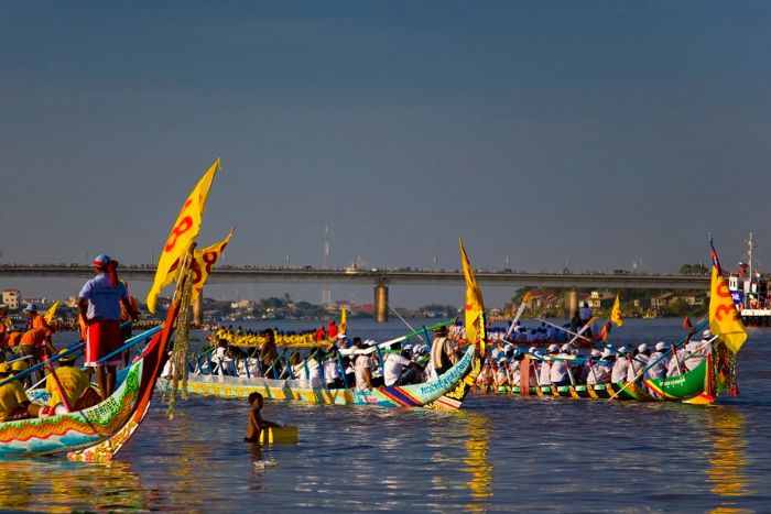 The Water Festival celebrates the end of the rainy season