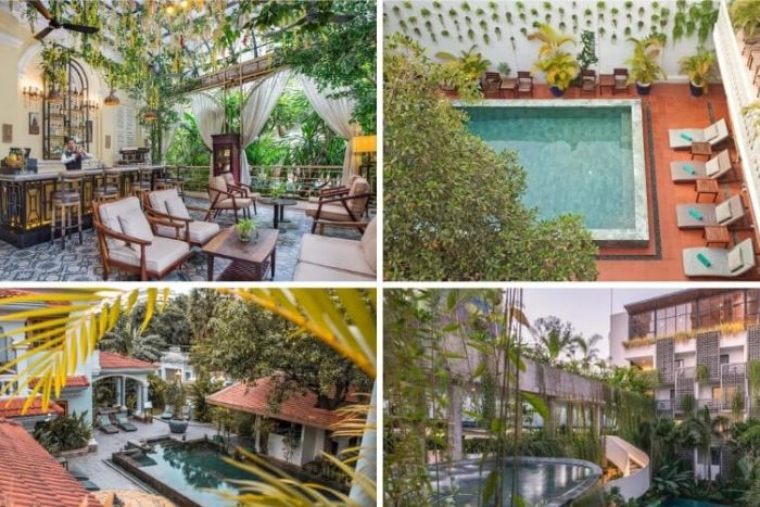 The accommodation offer in Phnom Penh is extensive and suitable for all budgets