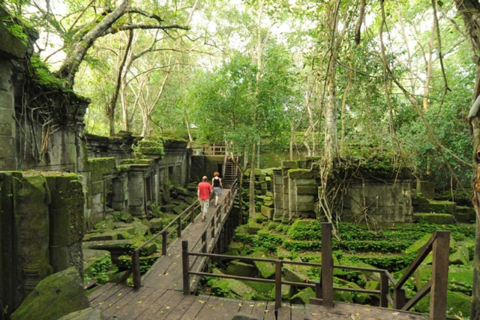 Le temple de Beng Mealea : un g&eacute;ant oubli&eacute; de l'Empire khmer