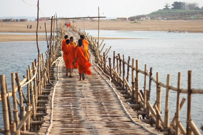 Ko Paen Bamboo Bridge (Kampong Cham, Cambodia)