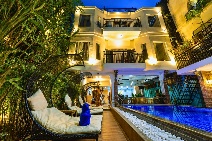 The choice of a refined space for your trip to Siem Reap at Five Senses Boutique Hotel