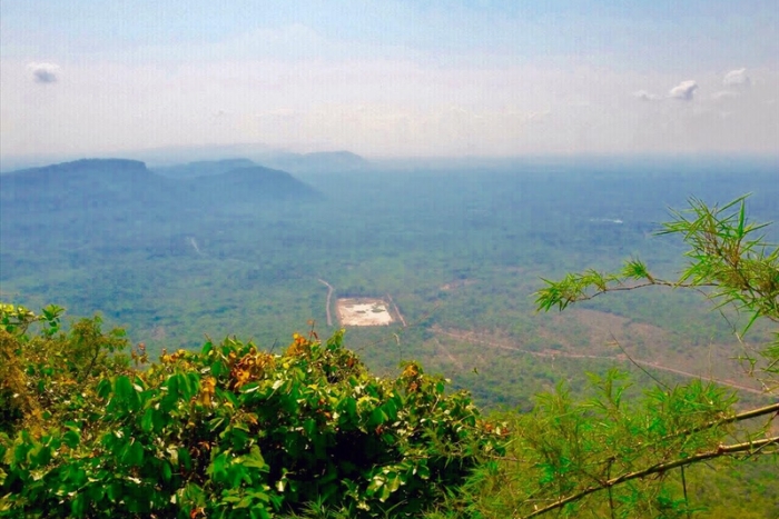Aerial view of Preah Vihear Temple