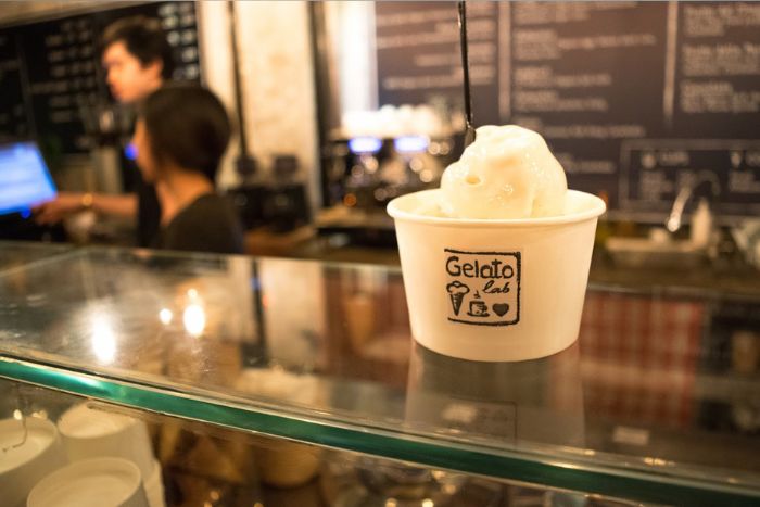 Gelato Lab – an artisanal ice cream shop using local ingredients for unique creations
