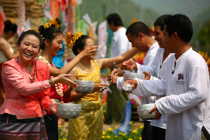 Chaul Chnam Thmey - traditional festival in Sihanoukville as well as in Cambodia