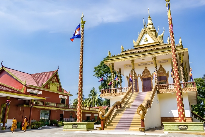 Wat Leu is one of the five main temples of Sihanoukville