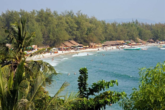 Ochheuteal Beach, one of the most beautiful beaches in Sihanoukville