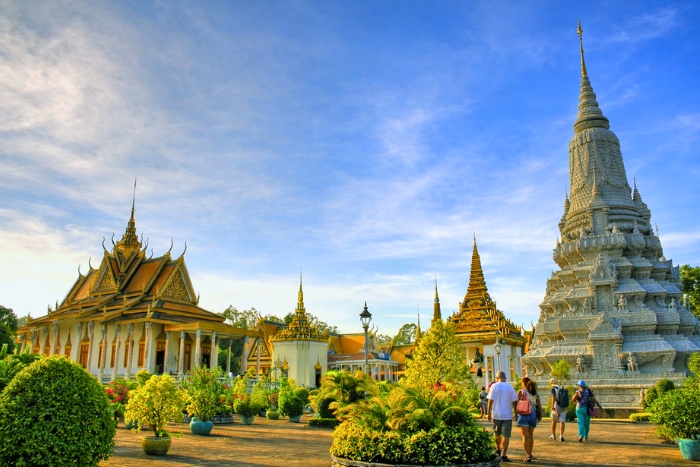 Between tradition and modernity at the Silver Pagoda in Phnom Penh