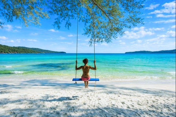 Letting go in the turquoise waters of Koh Rong Samloem - The essence of a budget sunny trip in March
