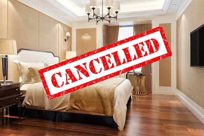How to cancle hotels in Cambodia?
