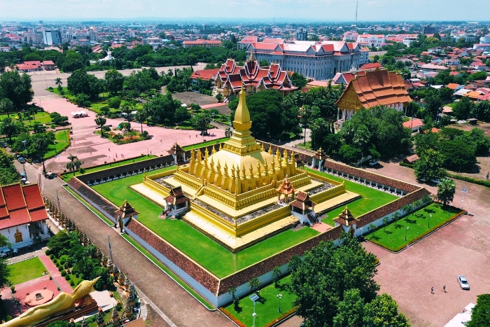 A stunning cultural highlight in the heart of Vientiane