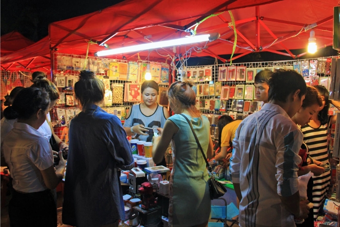Don't forget to explore the Vientiane Night Market