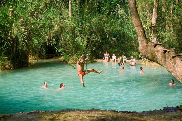 Why choose central Laos for a family trip?