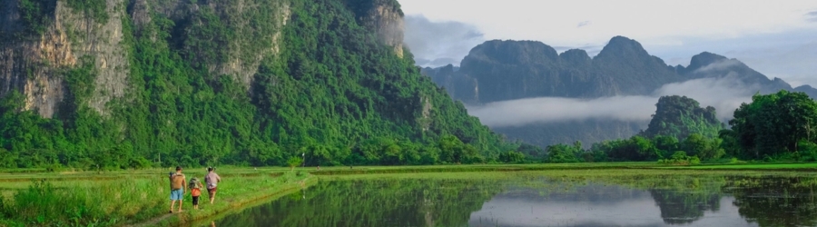 Where to visit in central Laos with kids?