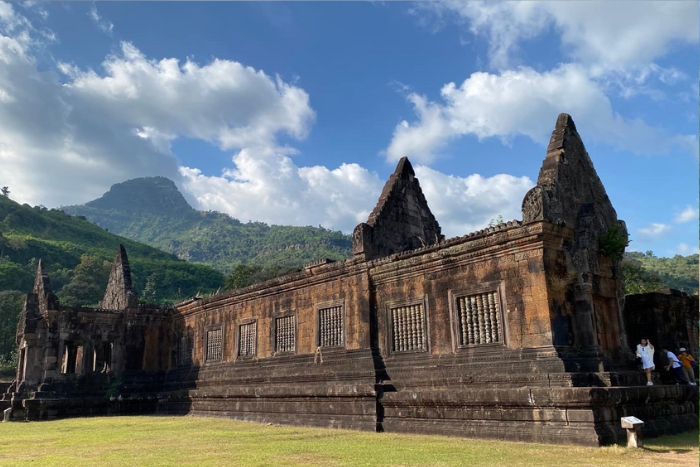 The Wat Phou temple