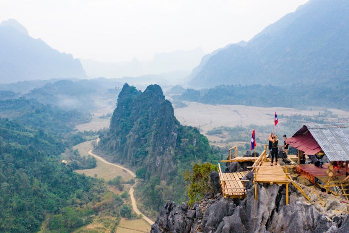 The best time to travel to Laos is the dry season