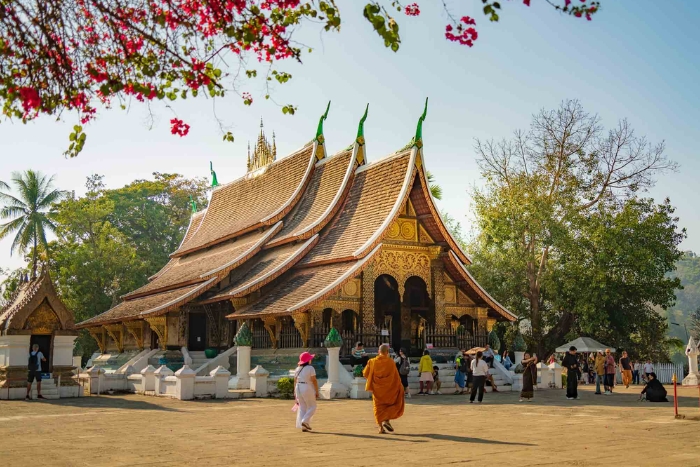 Visit Wat Xieng Thong in Luang Prabang