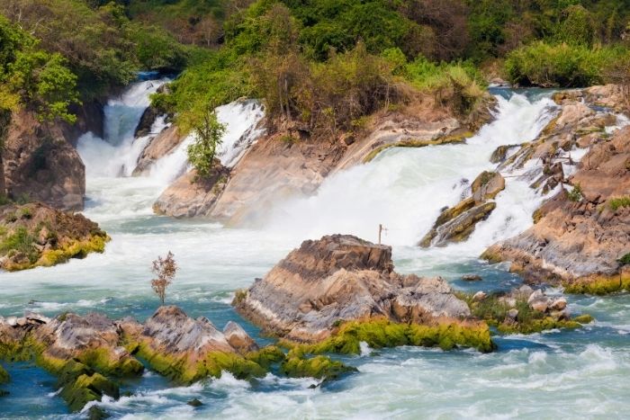 Explore Khone Phapheng Waterfall in the 4000 Islands region