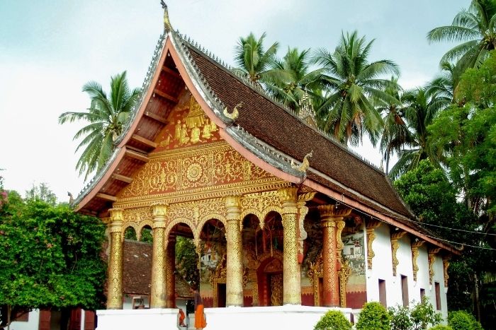 Enjoy a family visit to the golden temples of Luang Prabang