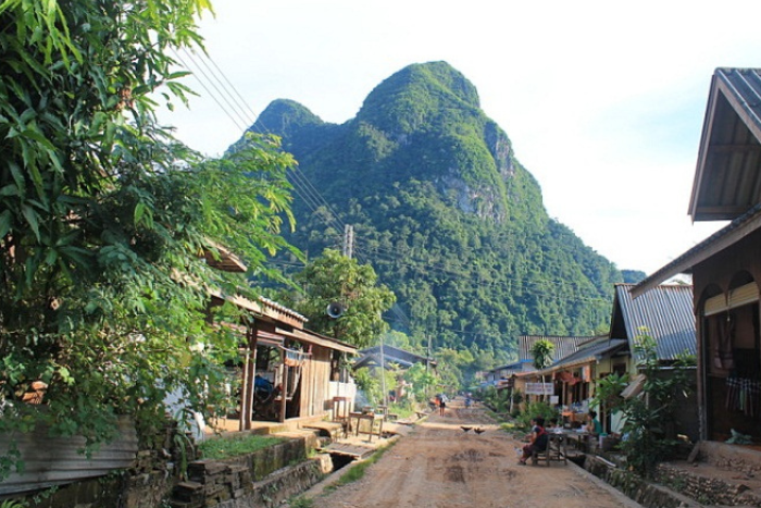Muang Ngoi is a peaceful village