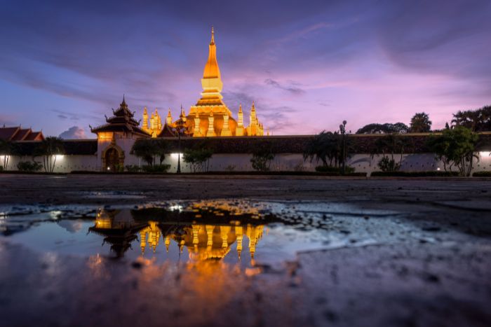 If it is night in Laos, it is day in America