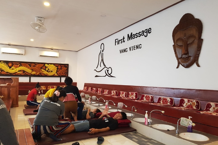 First Massage, one of the best spas in Vang Vieng for relieving tension