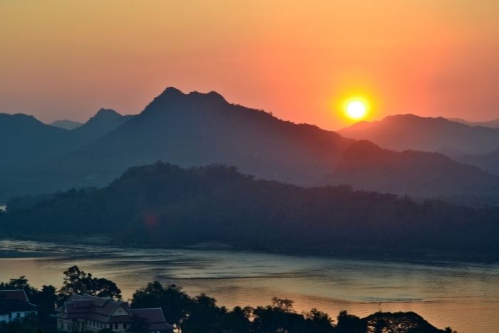 From the river, Vientiane reveals a calm and soothing face