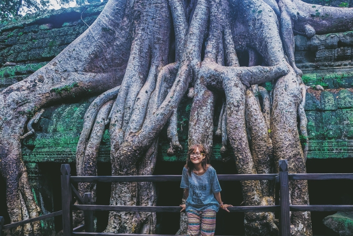 Ta Prohm - the temple of Tomb Raider