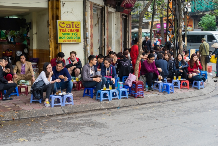 The rhythm of Hanoi daily life was captivating !