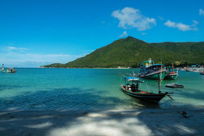 Beautiful beach of Koh Phangan