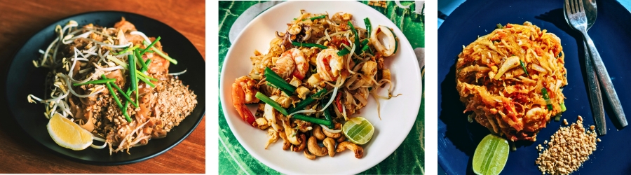 Authentic Pad Thai, a must-try dish when you travel to Thailand